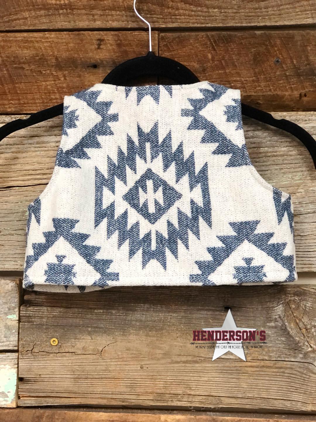 Wool Youth "Mini" Bolero ~ Blue - Henderson's Western Store