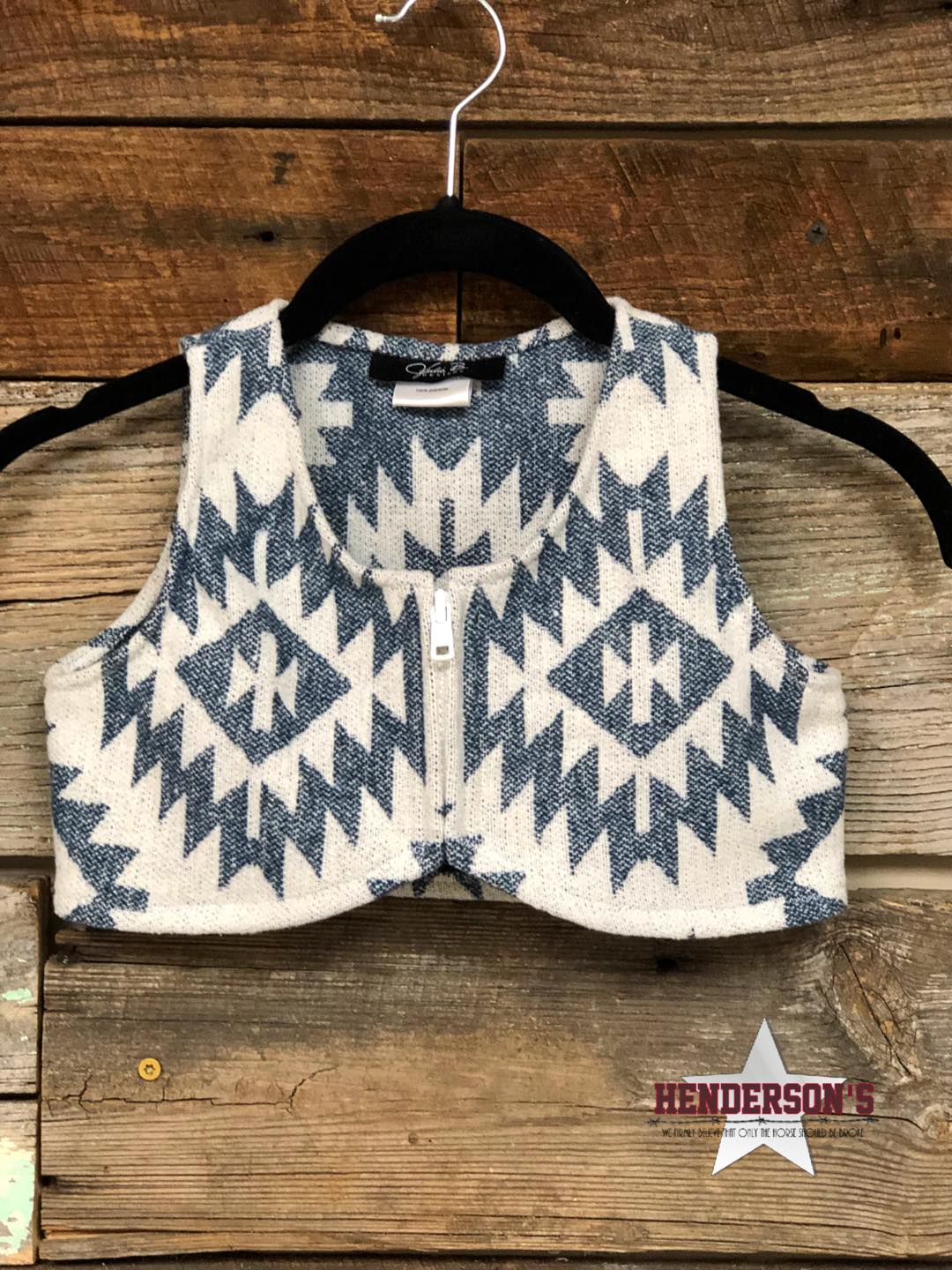 Wool Youth "Mini" Bolero ~ Blue - Henderson's Western Store