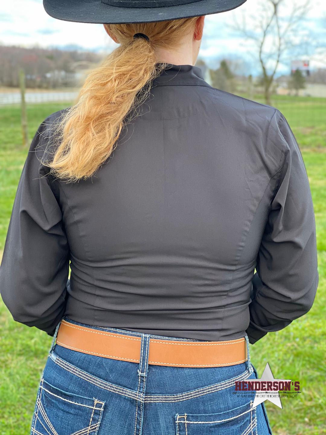 Zipper Button Up Show Shirt - Henderson's Western Store