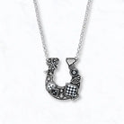 Lucky Cowgirl Horseshoe Pendant Necklace - Henderson's Western Store