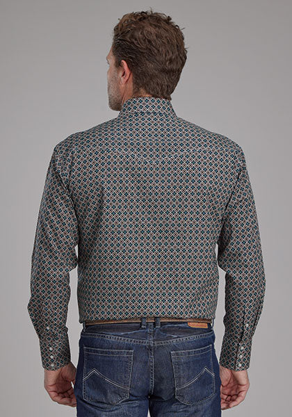 Acorn Foulard Shirt by Roper