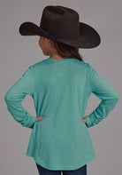 Girl's First Rodeo Tee by Roper - Henderson's Western Store