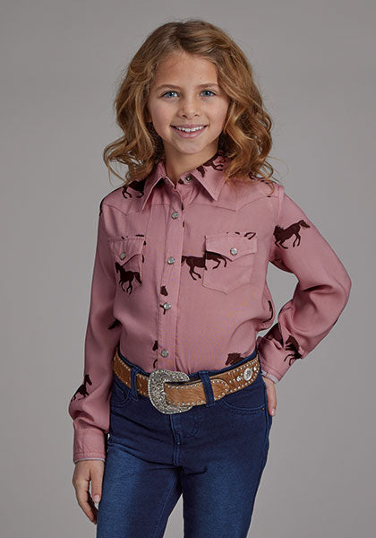 Girl's Wild Horse Western by Roper