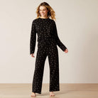 Dreams Pajama Set ~ Black - Henderson's Western Store