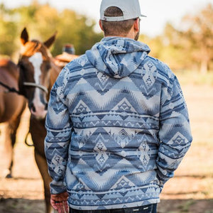Load image into Gallery viewer, Wrangler® 1/4 Zip Hooded Popover - Henderson&#39;s Western Store