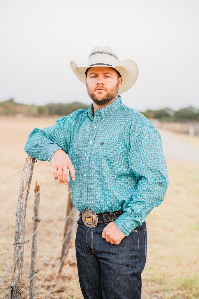 Men's Rough Stock ~ Turquoise - Henderson's Western Store