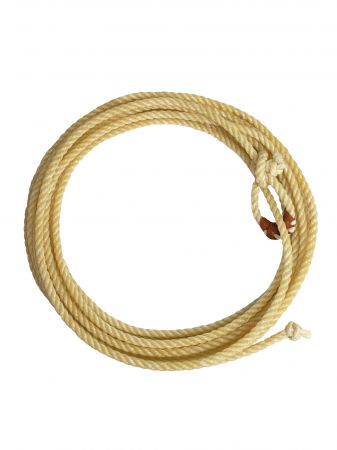 Waxed Synthetic Kid Rope with Hand Sewn Leather Burner - Henderson's Western Store