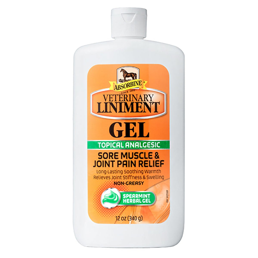 Absorbine Veterinary Liniment ~ Spearmint Herbal Gel - Henderson's Western Store