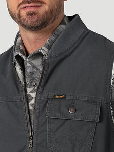 Load image into Gallery viewer, Wrangler® Zippered Vest - Henderson&#39;s Western Store