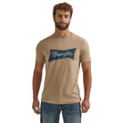 Men's Wrangler Year-Round Tee ~ Khaki - Henderson's Western Store
