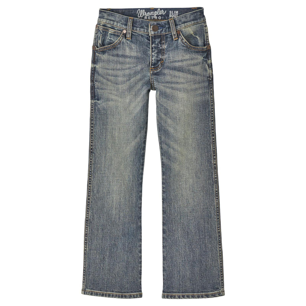 Boy's Wrangler Retro Slim Boot Jeans