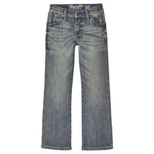 Load image into Gallery viewer, Boy&#39;s Wrangler Retro Slim Boot Jeans