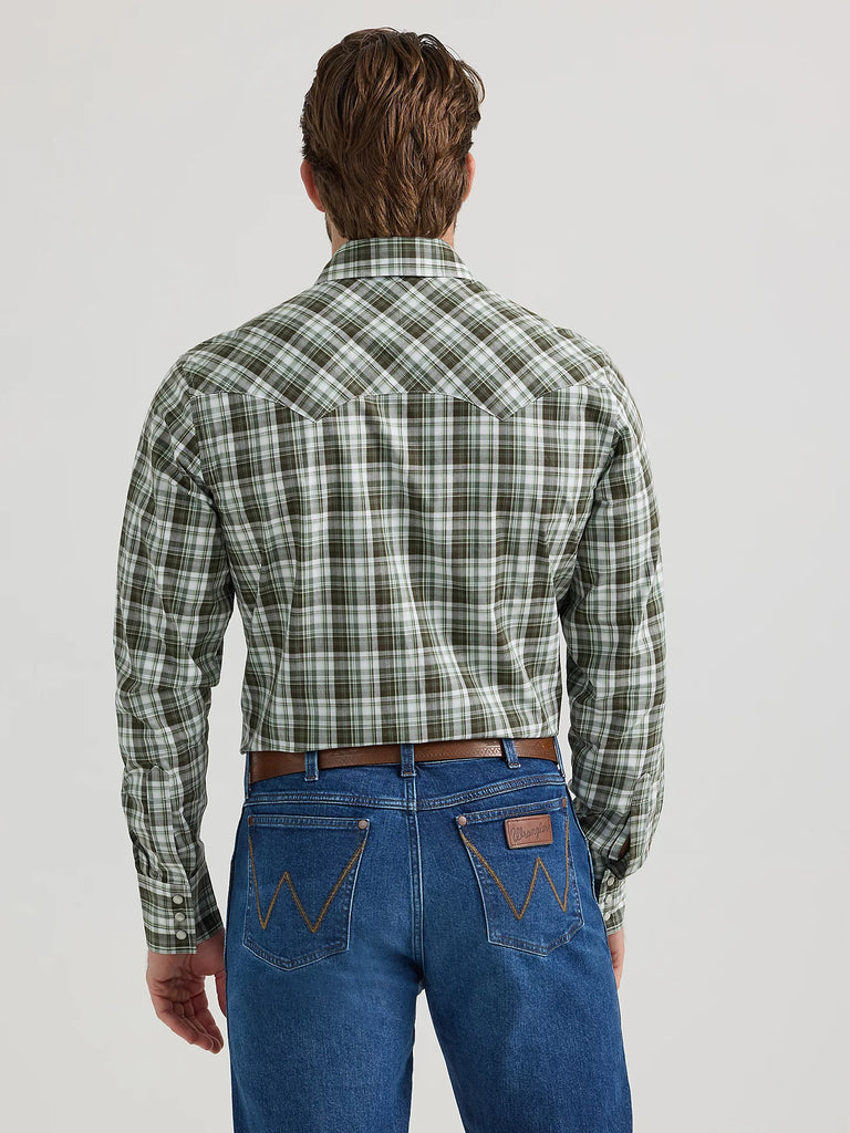 Men's Wrangler Retro Plaid ~ Green