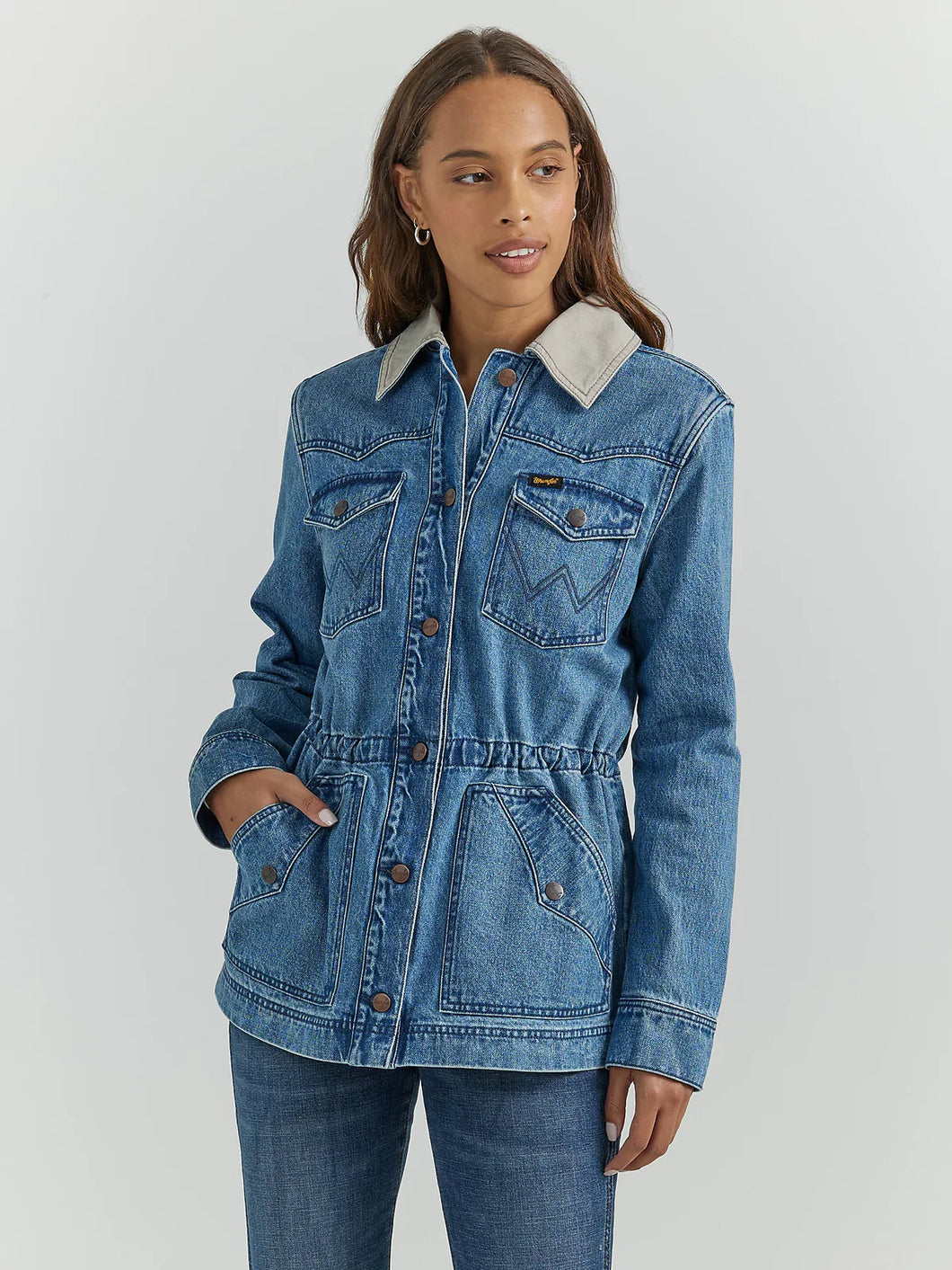 Ladies Wrangler Retro Barn Coat