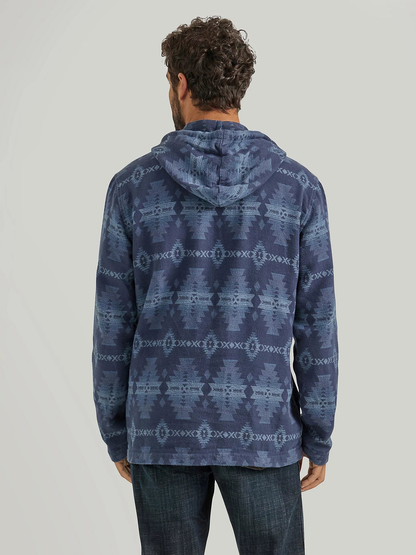 Men's Jacquard Hooded Pullover by Wrangler - Henderson's Western Store