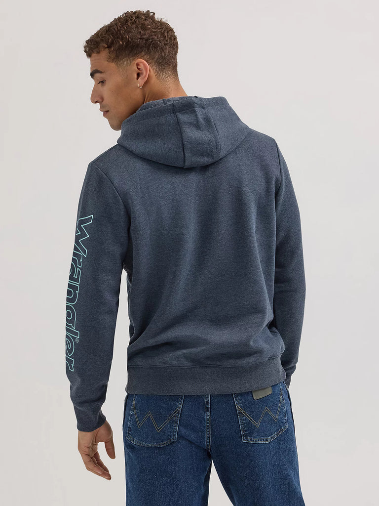 Wrangler Mountain Crest Hoodie ~ Dark Sapphire