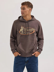 Load image into Gallery viewer, Cowboy Wrangler Hoodie ~  Chocolate