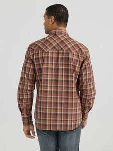 Load image into Gallery viewer, Men&#39;s Wrangler Retro Plaid ~ Brown