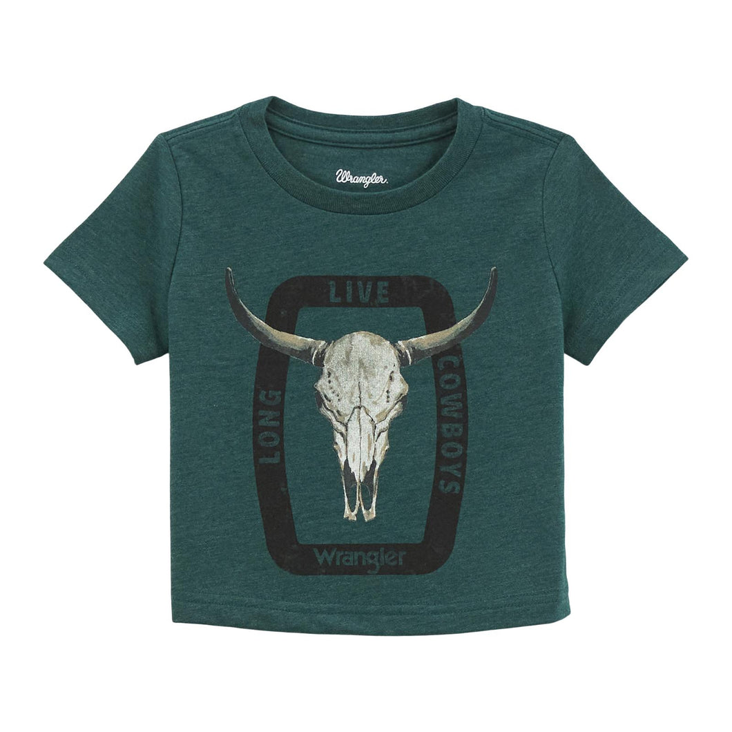 Wrangler Baby Tee ~ Green