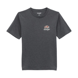 Load image into Gallery viewer, Boy&#39;s Wrangler Tee ~  Asphalt