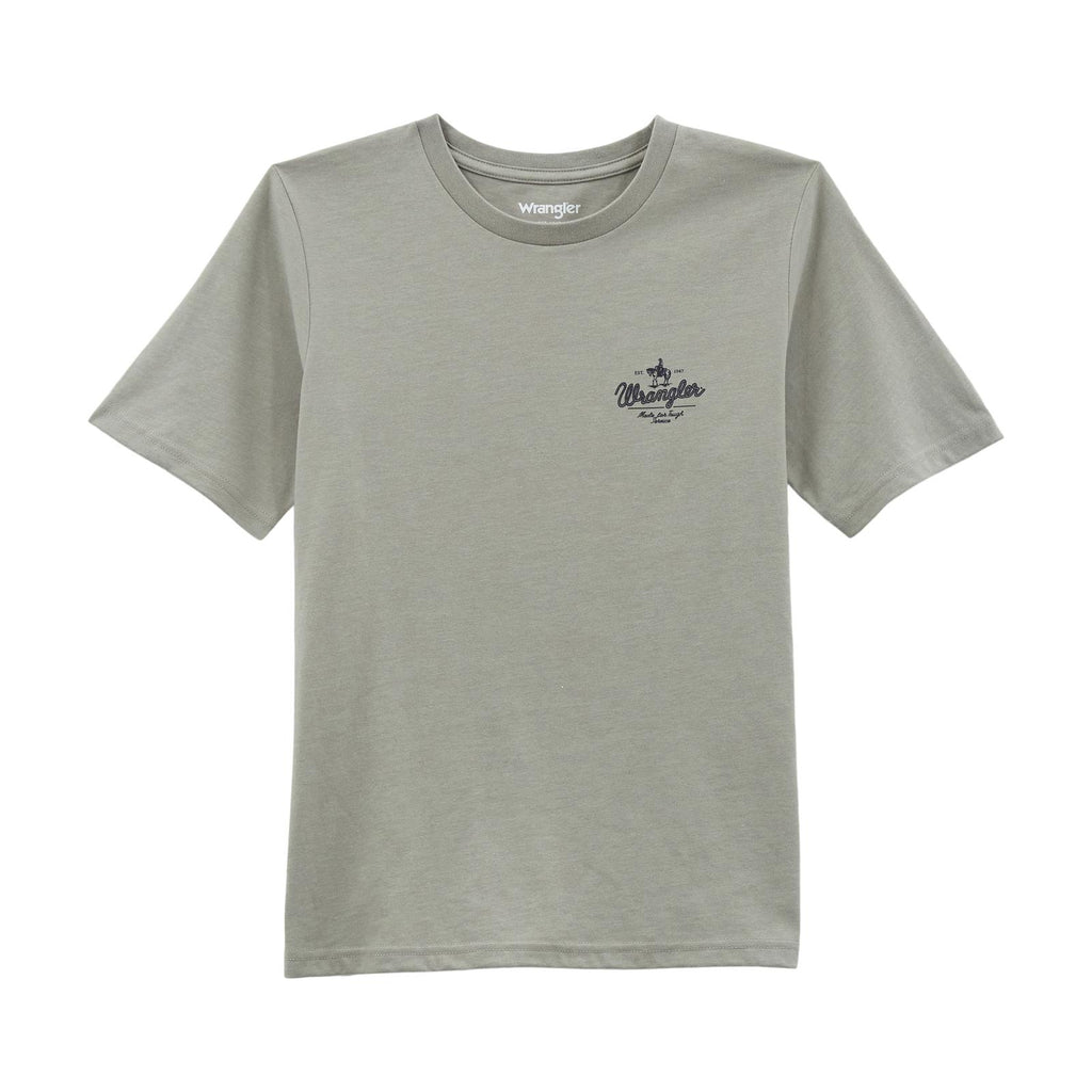 Boy's Wrangler Tee ~  Limestone