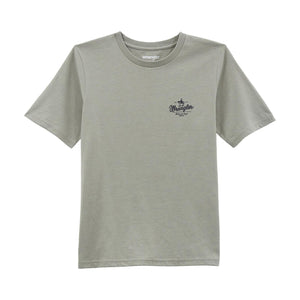 Load image into Gallery viewer, Boy&#39;s Wrangler Tee ~  Limestone