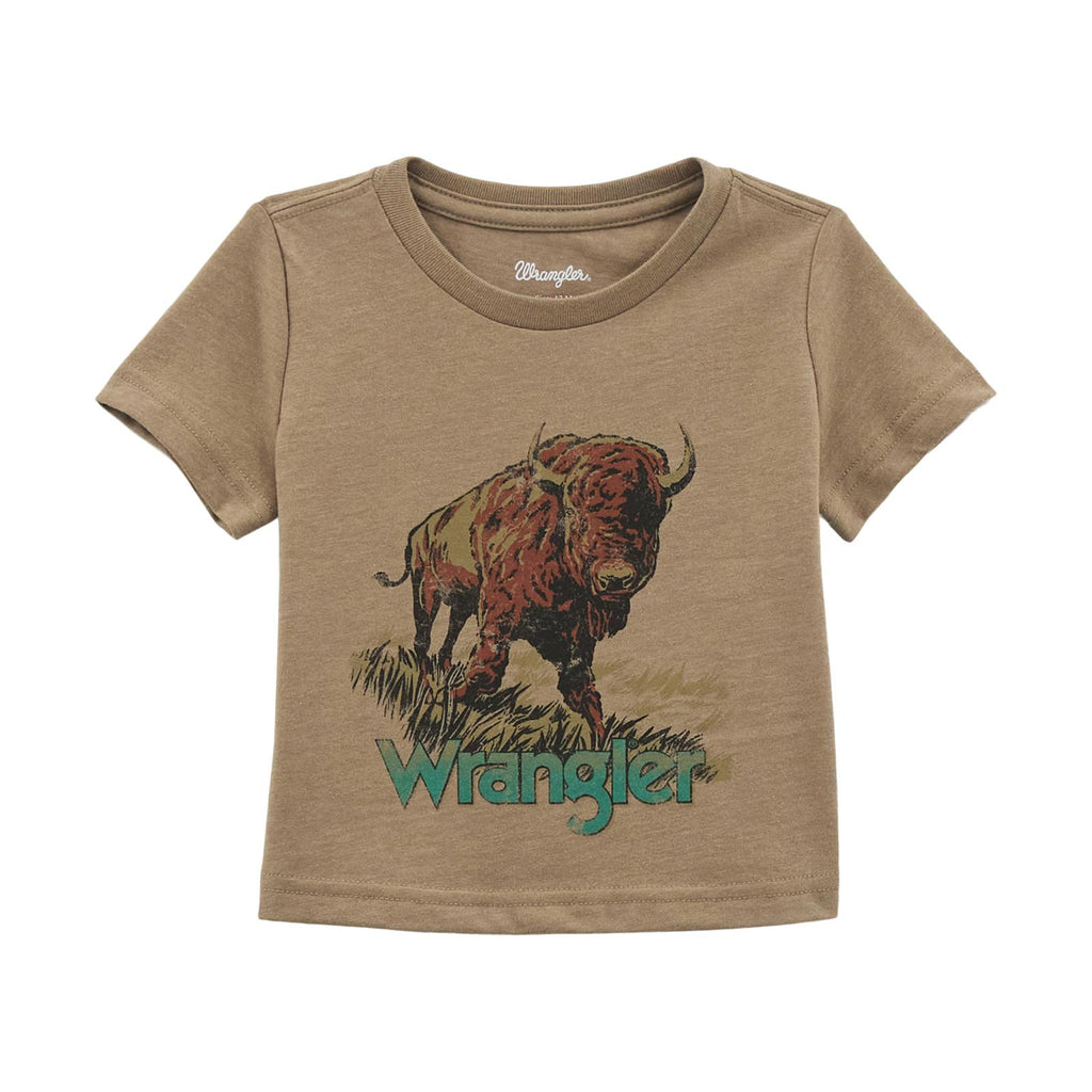 Wrangler Baby Tee ~ Brown