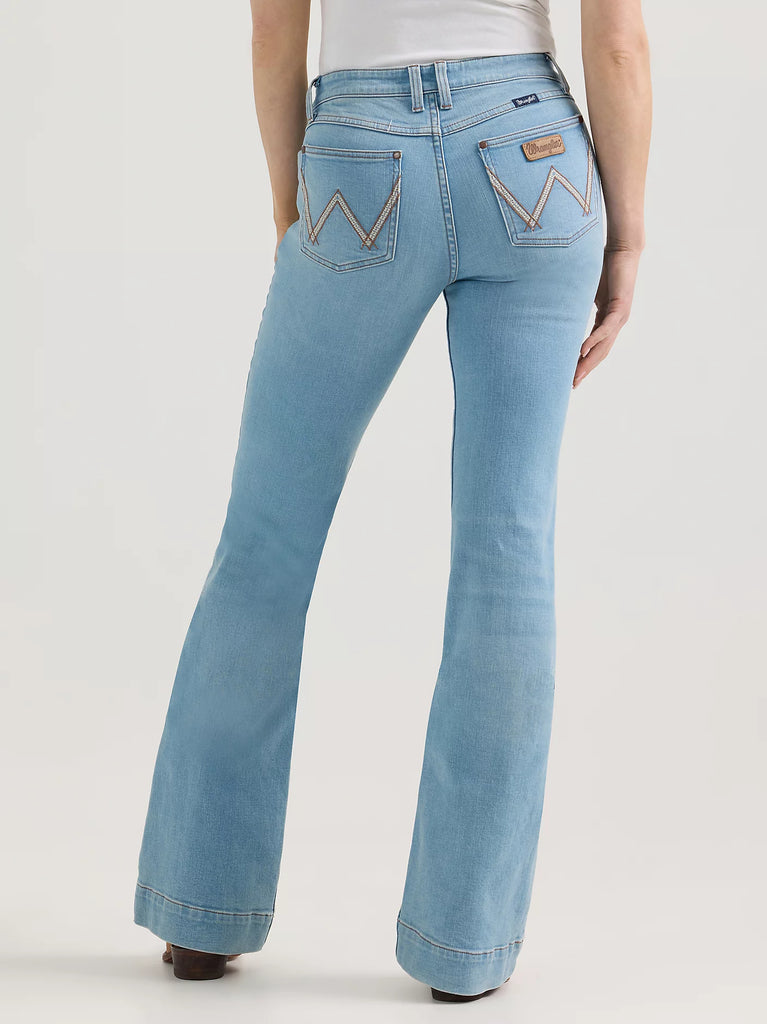 Ladies Retro Mae Trouser Jeans by Wrangler - Henderson's Western Store