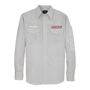 Load image into Gallery viewer, Men&#39;s Wrangler PBR Logo Print ~ White - Henderson&#39;s Western Store