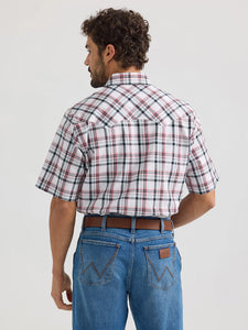 Load image into Gallery viewer, Men&#39;s Wrangler Retro Plaid ~Frosted Red - Henderson&#39;s Western Store