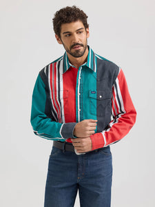 Load image into Gallery viewer, Men&#39;s Wrangler Vintage Inspired Brushpopper Shirt - Henderson&#39;s Western Store