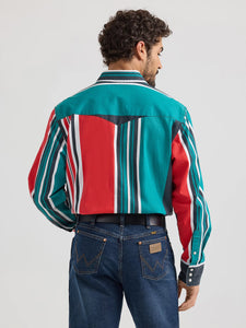 Load image into Gallery viewer, Men&#39;s Wrangler Vintage Inspired Brushpopper Shirt - Henderson&#39;s Western Store