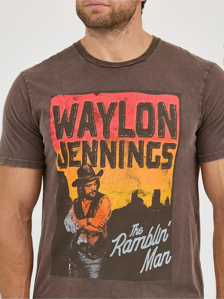 Waylon Jennings Tee by Wrangler