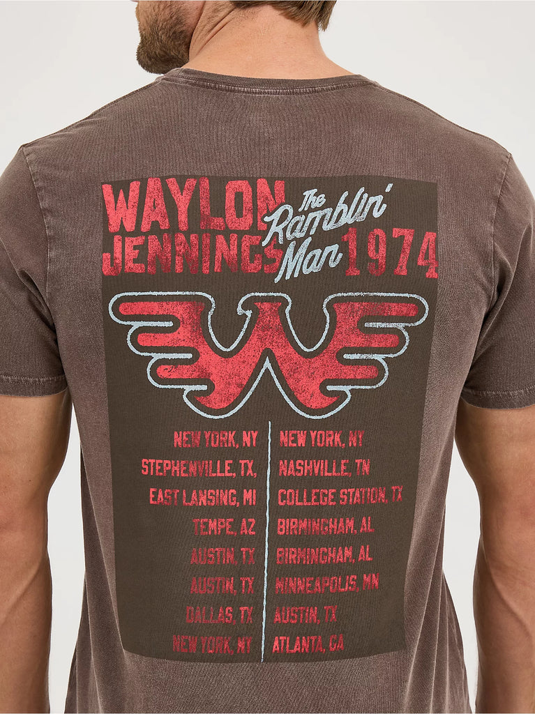 Waylon Jennings Tee by Wrangler