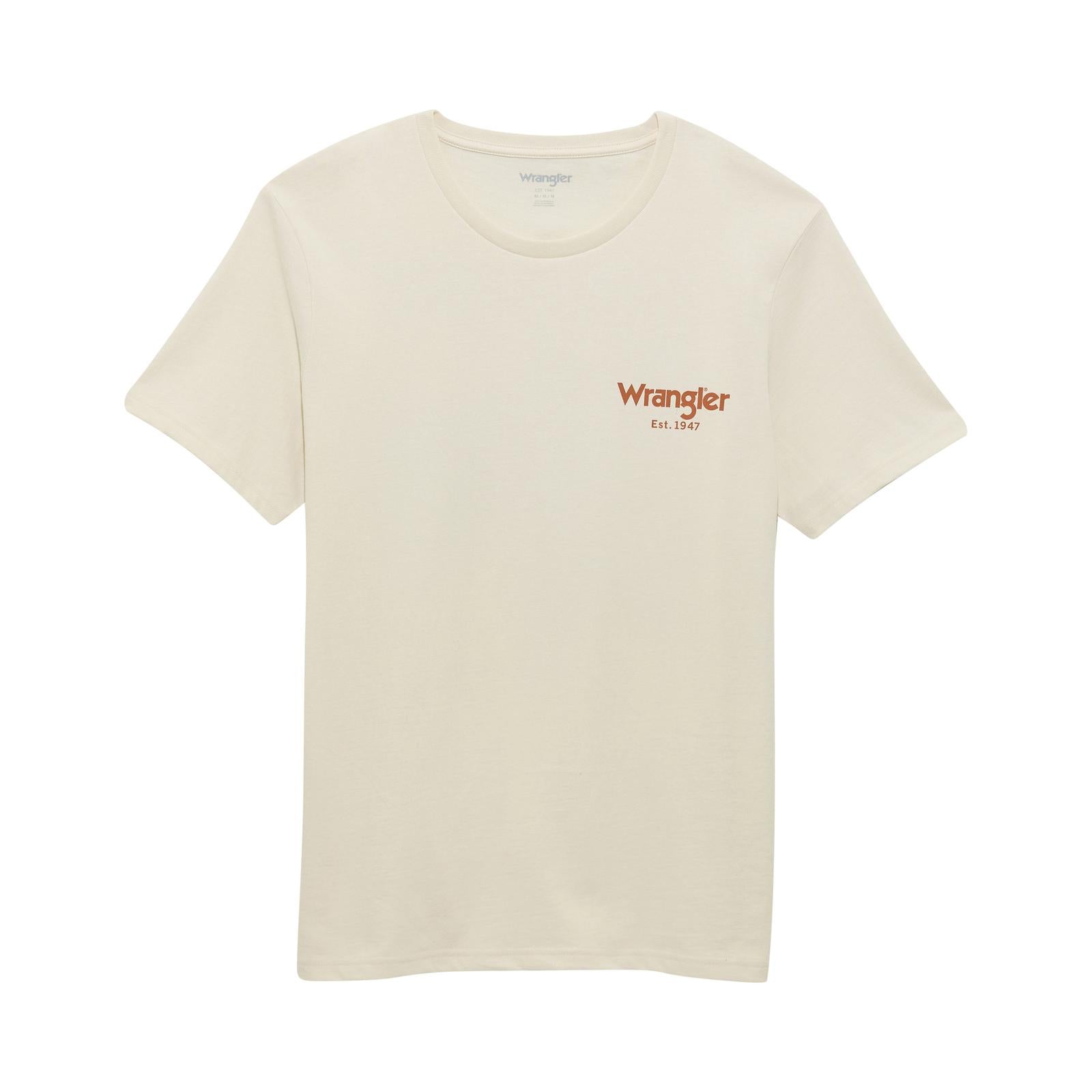 Men's Wrangler Tee ~ Vaporous Gray - Henderson's Western Store