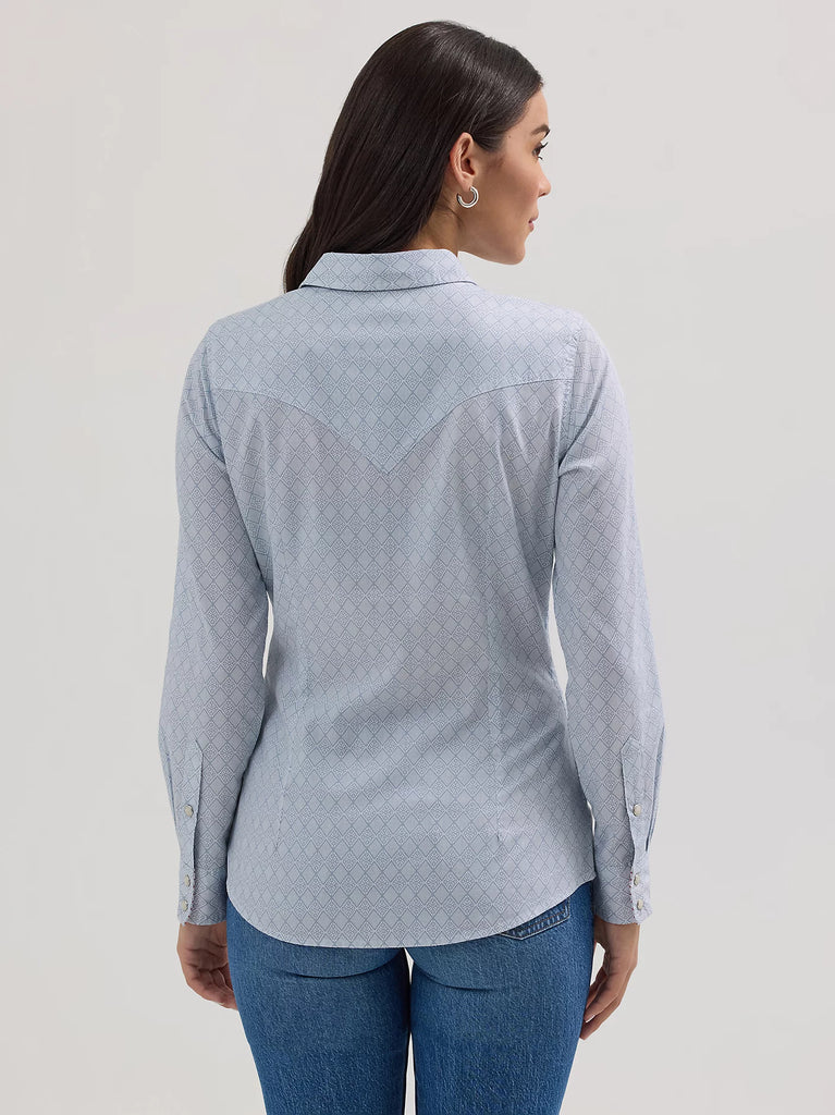 Wrangler Retro Western Snap ~ Diamond Sky - Henderson's Western Store
