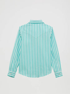 Load image into Gallery viewer, Girl&#39;s Wrangler Western Shirt - Henderson&#39;s Western Store