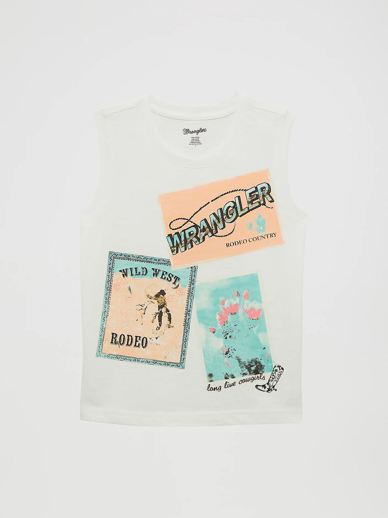 Girl's Wrangler Western Tank - Henderson's Western Store