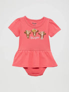 Wrangler Baby Skirted Bodysuit ~ Coral - Henderson's Western Store