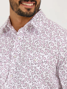 Load image into Gallery viewer, Wrangler 20X Competition Shirt ~ Pink Sangria - Henderson&#39;s Western Store