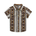 Wrangler Baby Boy Shirt ~ Brown - Henderson's Western Store