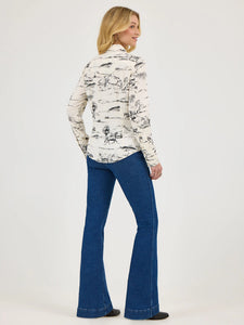 Load image into Gallery viewer, Lainey Wilson Country Toile Shirt by Wrangler X - Henderson&#39;s Western Store