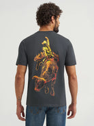 Wrangler Bucking Cowboy Tee - Henderson's Western Store