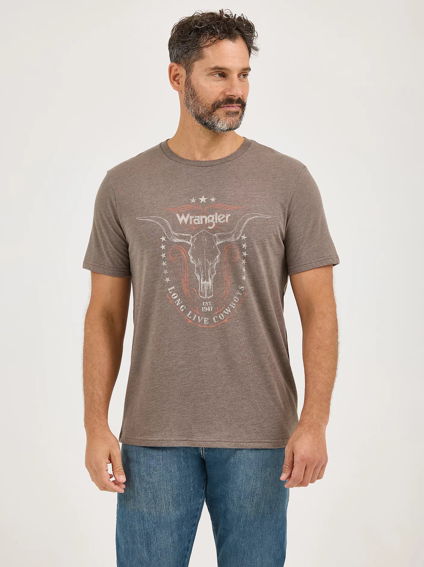 Wrangler Longhorn Graphic Tee - Henderson's Western Store