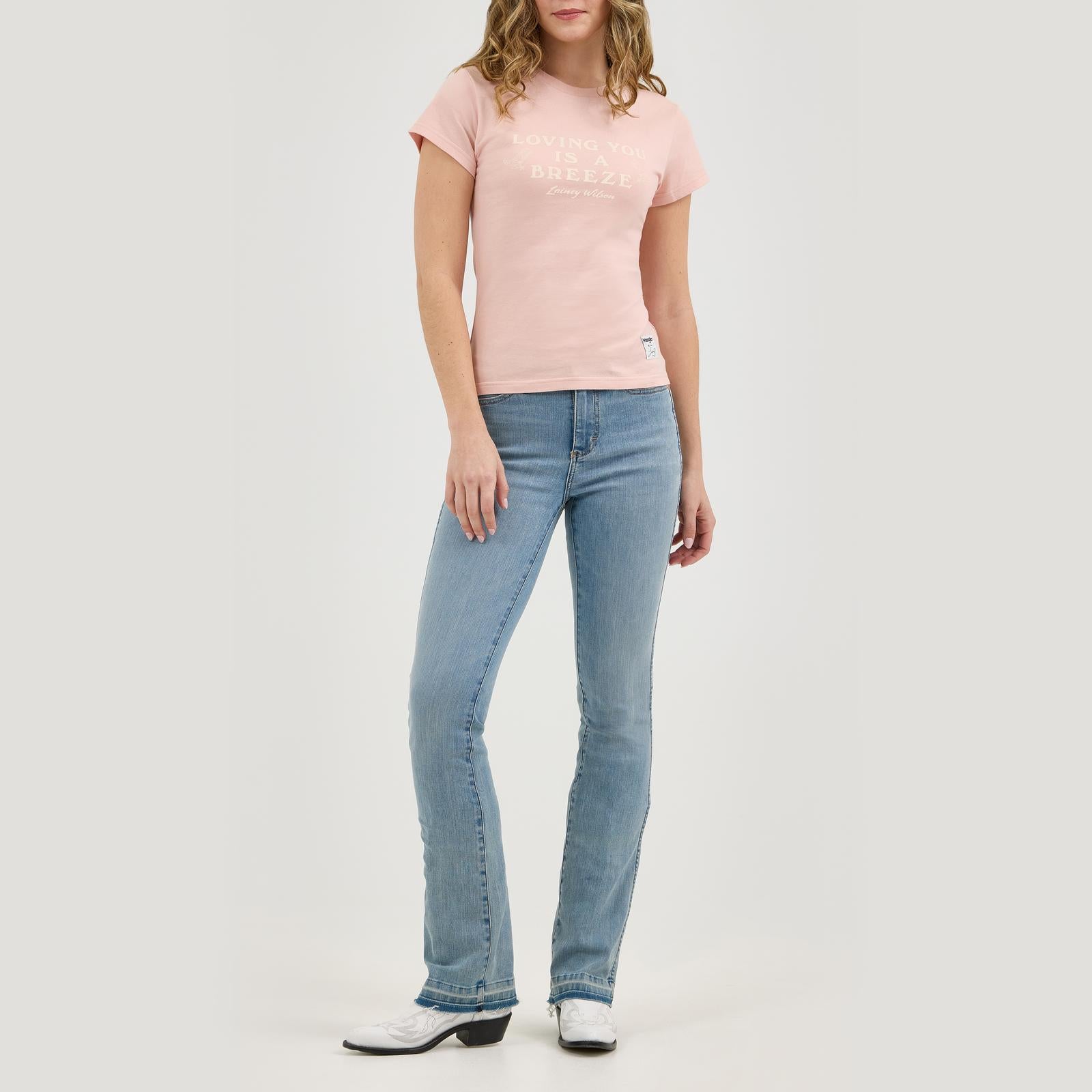 Lainey Wilson Breeze Tee by Wrangler X - Henderson's Western Store