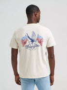 Wrangler American Flag Pole Tee - Henderson's Western Store