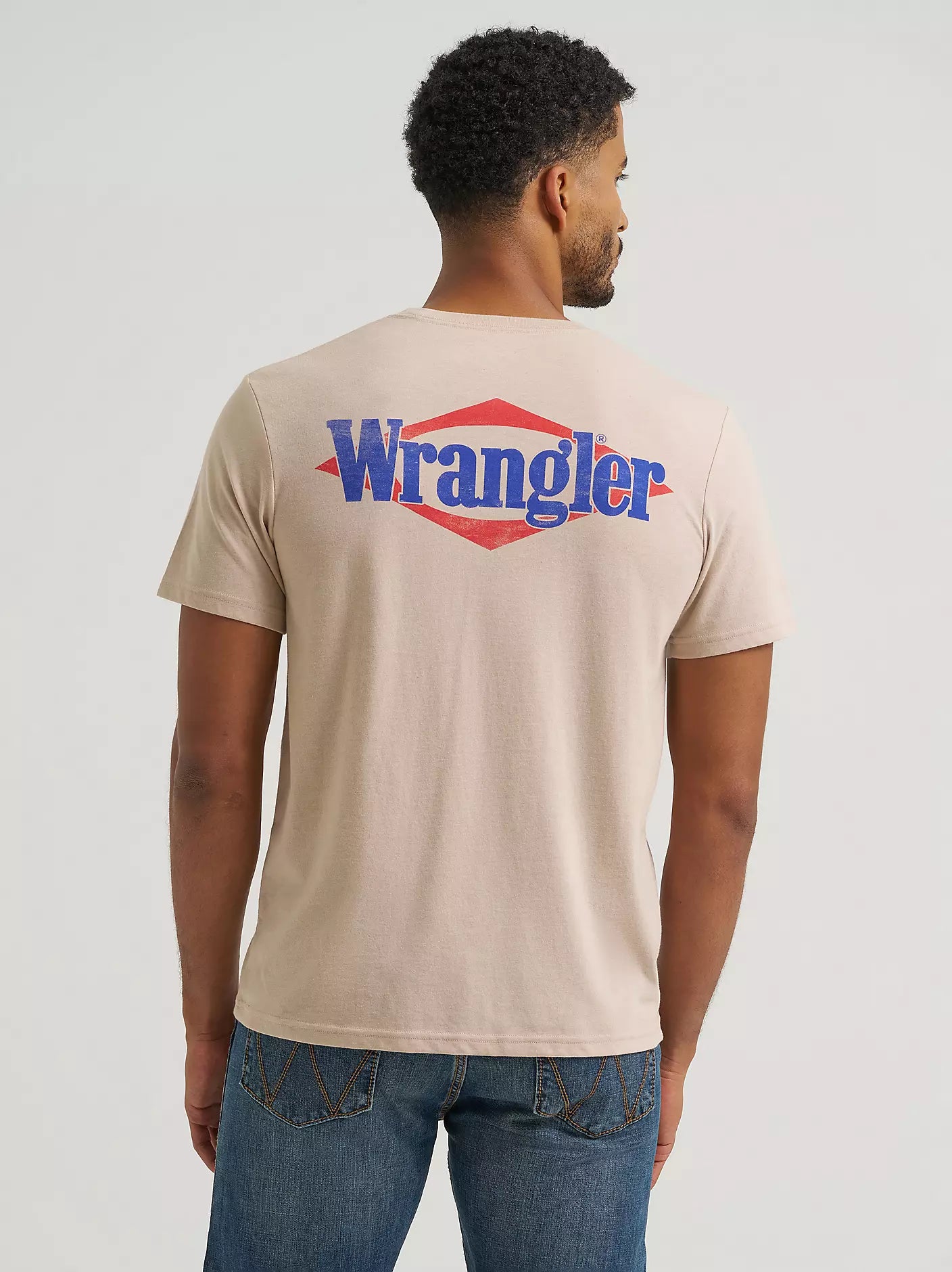 Wrangler Framed Logo Pocket Tee - Henderson's Western Store