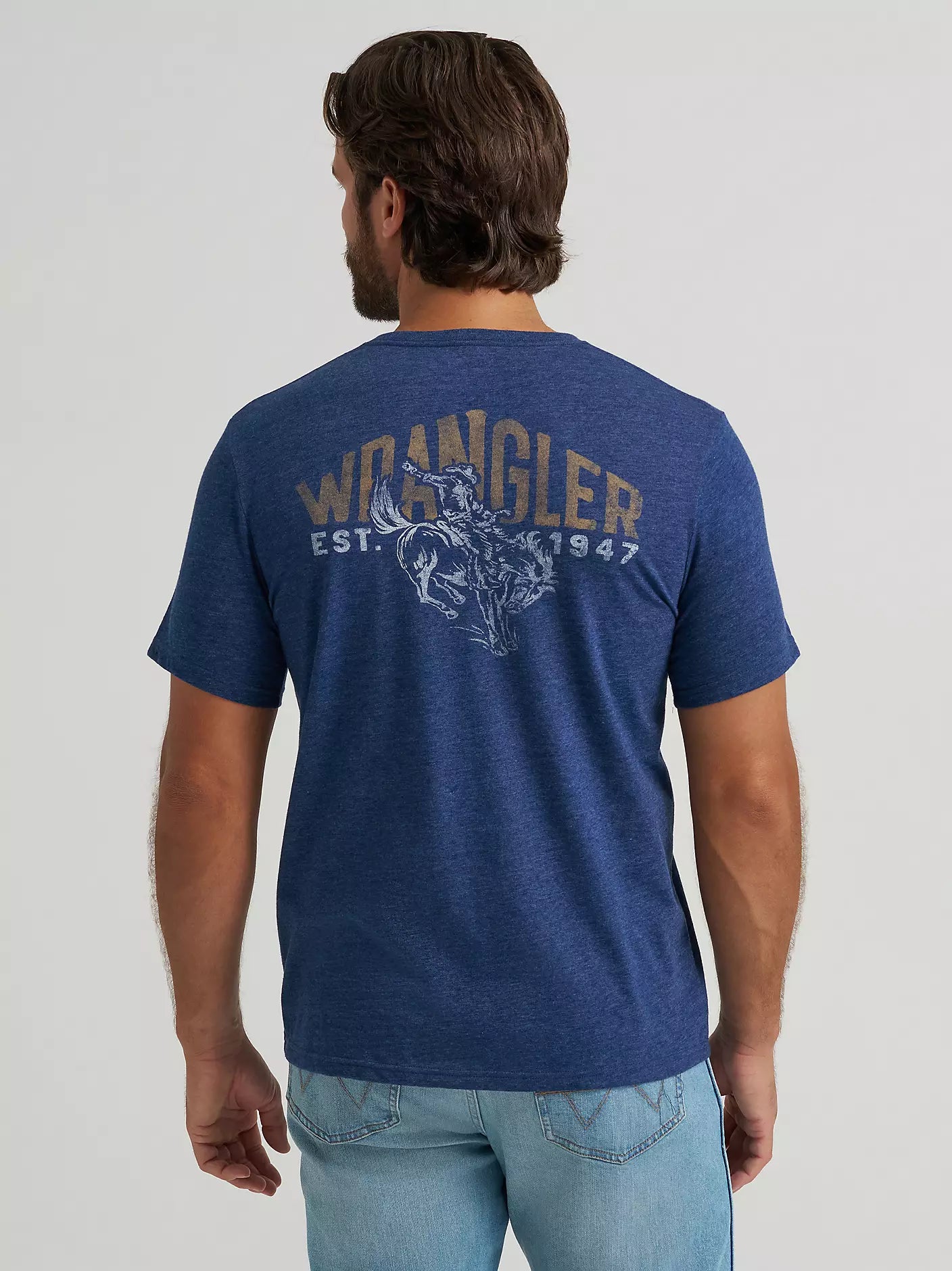 Wrangler Back Rider Pocket Tee - Henderson's Western Store
