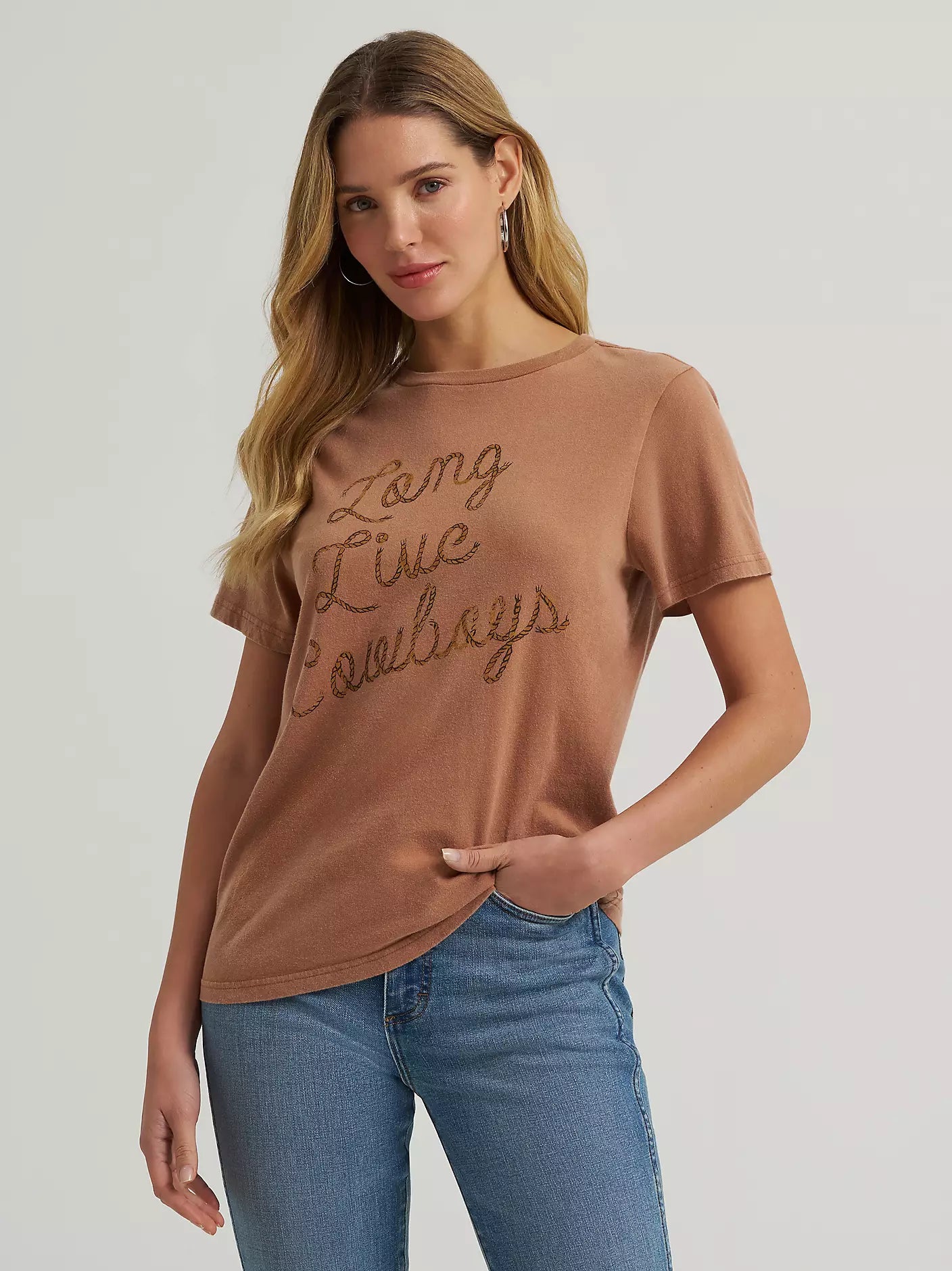 Long Live Cowboys Tee by Wrangler - Henderson's Western Store