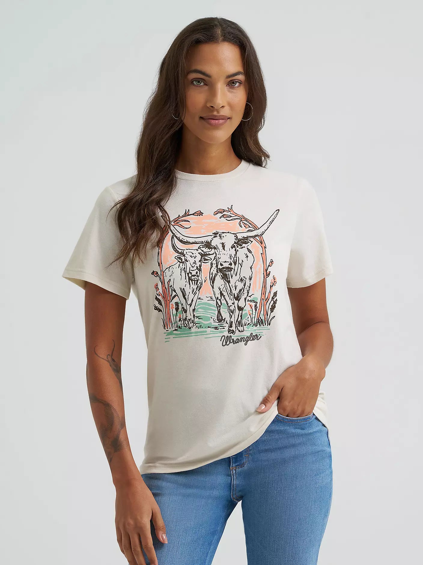 Bull Arbor Tee by Wrangler - Henderson's Western Store